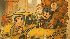 Barzelletta: «Dio t’assista», disse un tassista